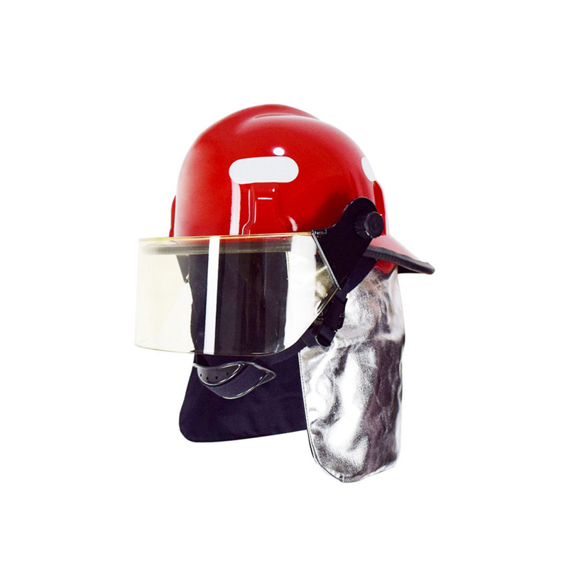 98.5% 260℃ American Style Red FireFighte Helmet